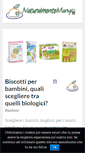 Mobile Screenshot of naturalmentemangio.it